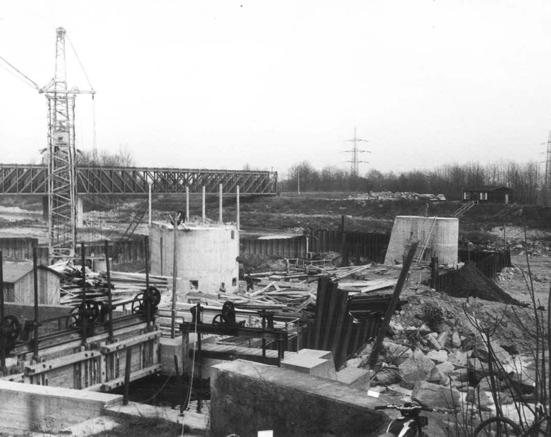 Wiederaufbau der Kemmelbachwehr